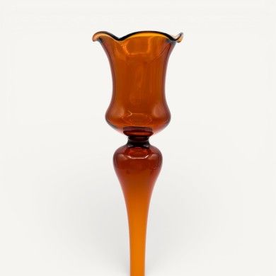 Bougeoir DALIA en verre soufflé | Décorations de table printanières