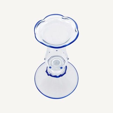 LUCIA | Classic Crystal Glass Candle Holder | Murano Store