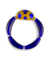 MASAI | Pulseira AZUL com pedras grandes | Murano Store