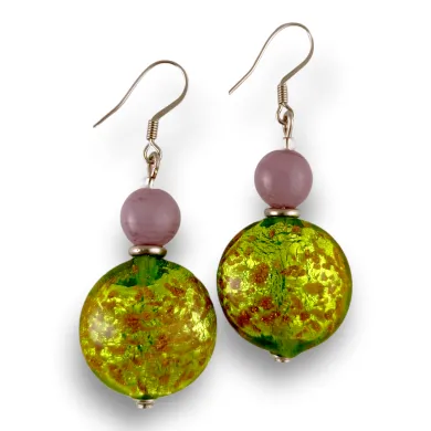 Brincos JUNGLE | Acessórios de vidro Murano | Murano Store