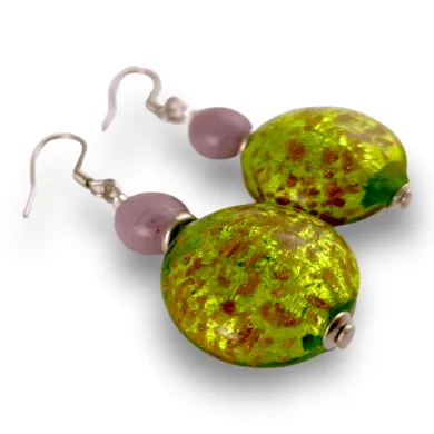 Brincos JUNGLE | Acessórios de vidro Murano | Murano Store