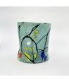 POLLOCK | Copos azul meia-noite, azul claro e água-marinha | Murano-Store