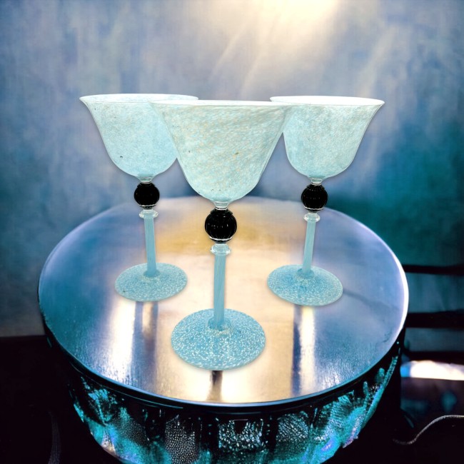 Bicchieri acqua colorati — Venturini Souvenirs - Vetro di Murano e Souvenirs