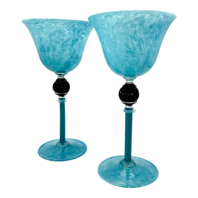 POSITANO - Tasse à cocktail en verre soufflé Martini