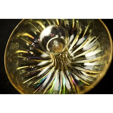 KALÌ | Luxueux lustre à 3 étages Ambre | Murano-Store