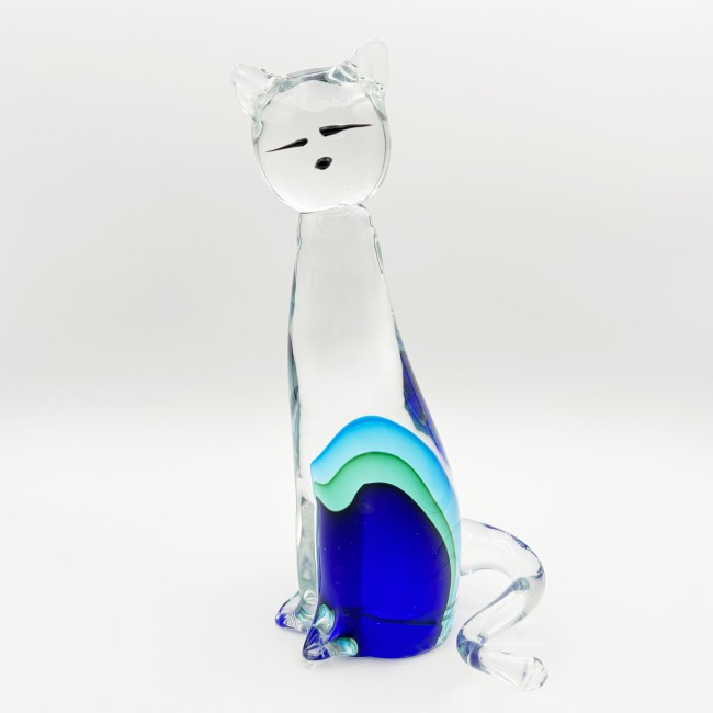 FELIX | Chaton mignon | Collection animaux | Verre de Murano