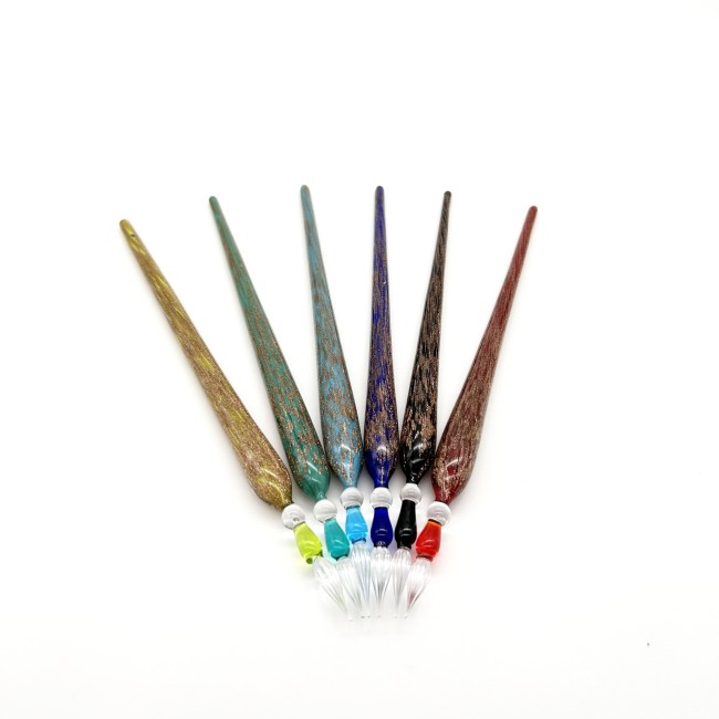 PETRARCA - Refined colored pens with aventurine