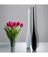 MONOFIORE - Vase moderne en satin NOIR & BLANC