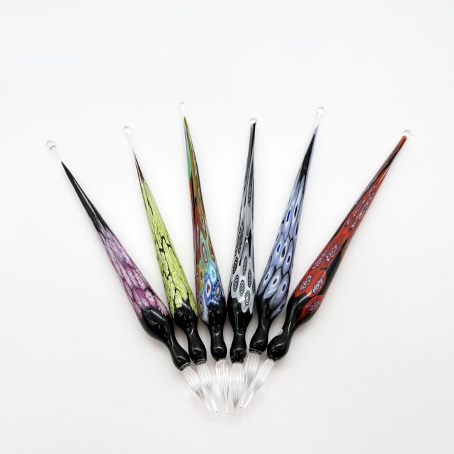 Murano Glass Pen and Ink Set 