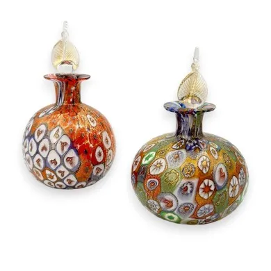 GINGER | Frascos e porta-perfumes com Murrine | Murano-Store