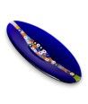 CASCATA - Tabuleiro oval em forma de canoa em vidro de Murano