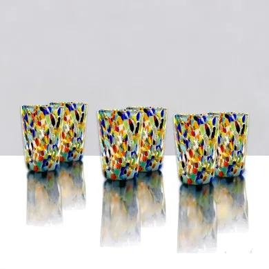 FANTASY | Conjunto de 6 copos para licor | Design | Murano Store
