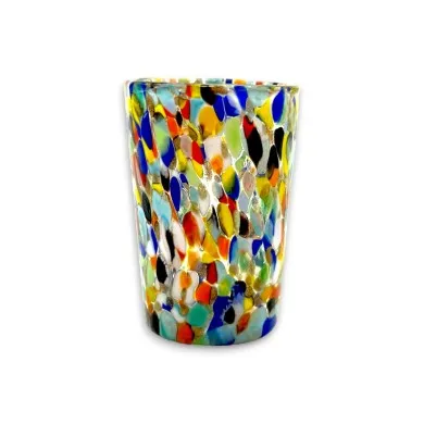 FANTASY - Conjunto de 6 taças de licor em vidro de Murano MULTICOLOR - Ideia para presente