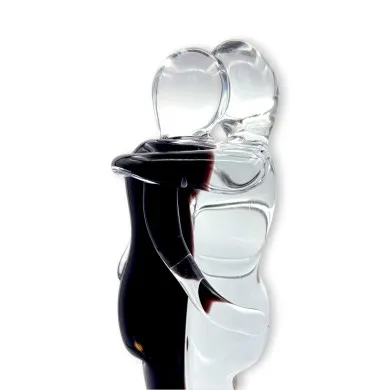 LOVE | Glasskulptur 'Liebespaar' in Umarmung | Murano-Store