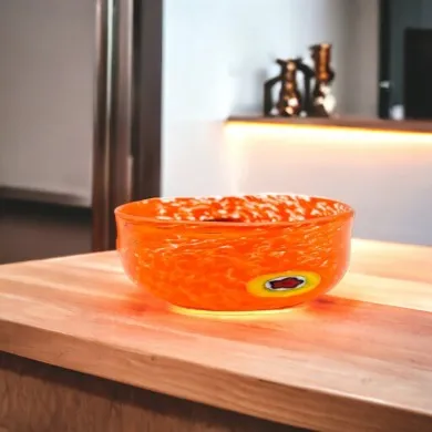 ARLECCHINO | Orange Tasse mit Murrine | Anlässe | Murano-Store