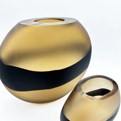 WATAMU | Paire de vases de style ethnique | Murano Glass | Murano Store