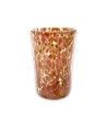FANTASY | Copas de licor | rosa antiguo y oro | Murano Store