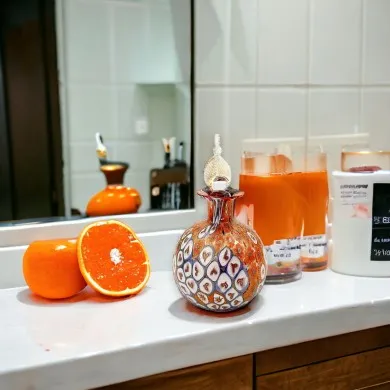 GINGER | Frascos e porta-perfumes com Murrine | Murano-Store