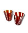 CANNE - Paar Rohrgläser aus Muranoglas