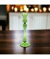 ROSALIA - Moderner Kerzenhalter aus grünem Muranoglas