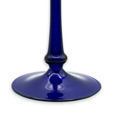 Portavelas AZUL | Cristal de Murano Moderno | Tienda de Murano