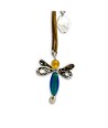 LIBELLULA | Porta-chaves com Pingente de Libélula | Murano Store