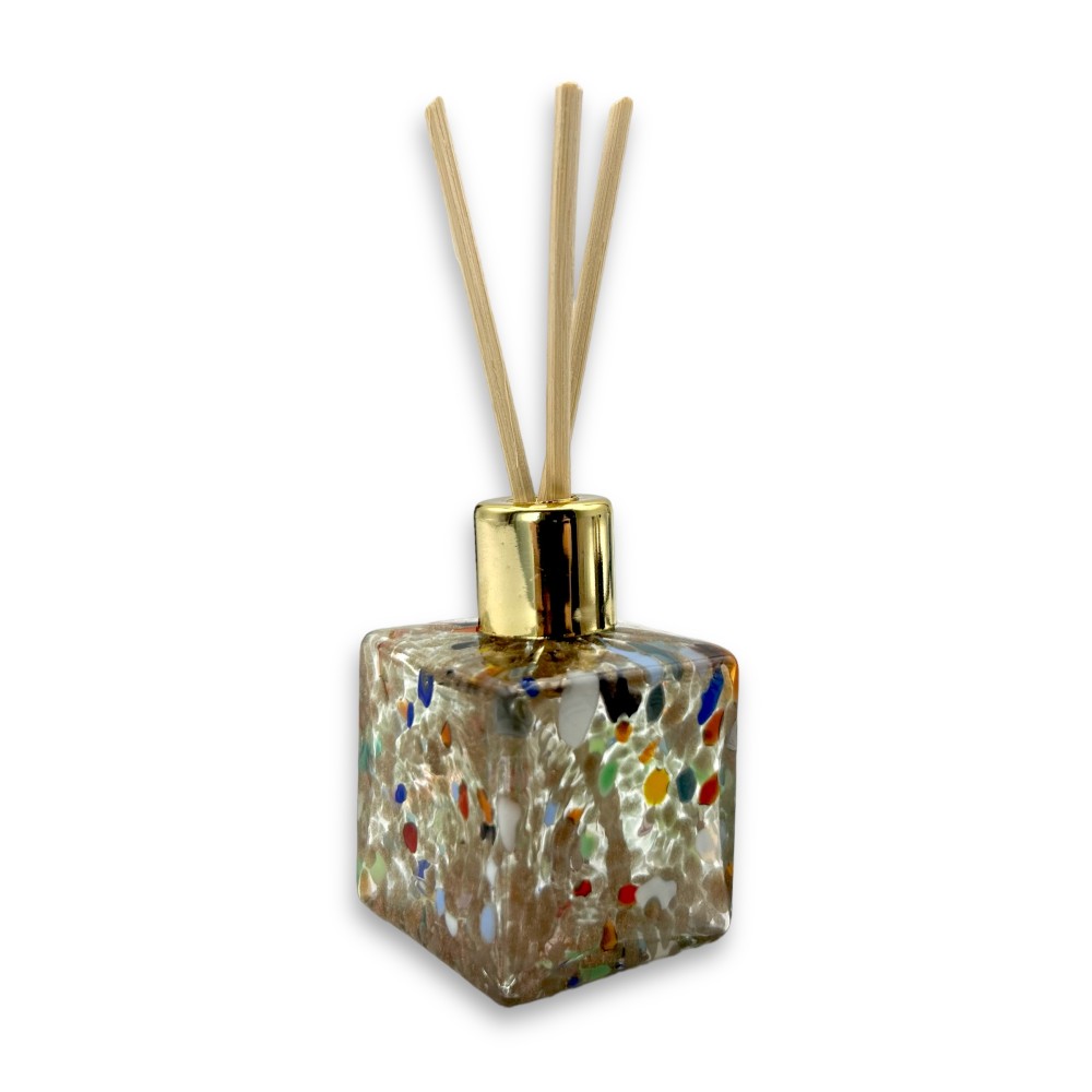 KETTY - Flacon MULTICOLORE pour diffuseur de parfum en verre de Murano