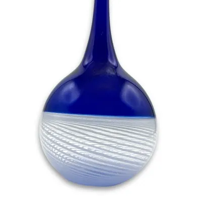 RENE' | Tarro de cristal azul | Tarros y ampollas | Murano-Store