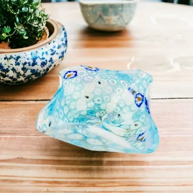 GELSO | Cup with Celestial Murrine Melagne | Murano Store