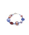 CAPRI | Joyería | Pulsera con perlas lilas | Murano-Store