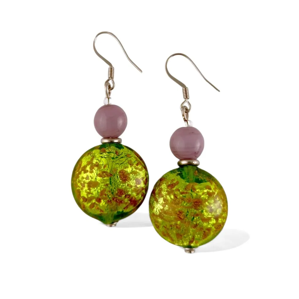 Brincos JUNGLE | Acessórios de vidro Murano | Murano Store